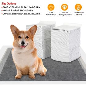 100Pcs Dog Pee Training Pads Super Absorbent Leak-proof Quick Dry Pet 100Pcs Dog Pee Training Pads Super Absorbent Leak-proof Quick Dry Pet